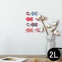 ポスター ウォールステッカー シール式ステッカー 飾り 127×178mm 2L 写真 フォト 壁 インテリア おしゃれ 剥がせる wall sticker poster 013709 水着 ガーリー 夏