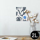 ポスター ウォールステッカー シール式ステッカー 飾り 127×178mm 2L 写真 フォト 壁 インテリア おしゃれ 剥がせる wall sticker poster 013741 海 アニマル 夏