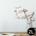 ポスター ウォールステッカー シール式ステッカー 飾り 127×178mm 2L 写真 フォト 壁 インテリア おしゃれ 剥がせる wall sticker ...