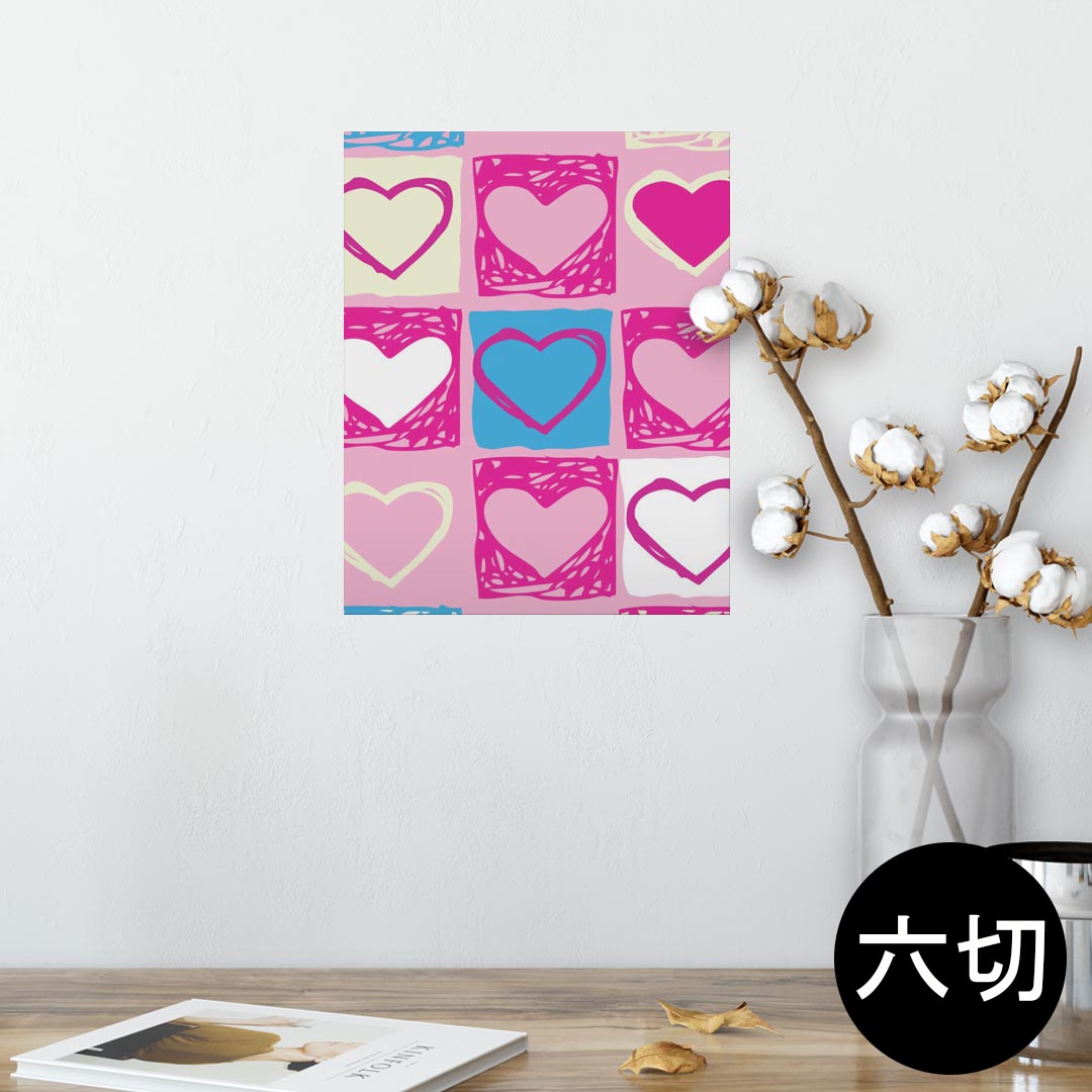 ポスター ウォールステッカー シール式ステッカー 飾り 203×254 六つ切り 写真 フォト 壁 インテリア ..