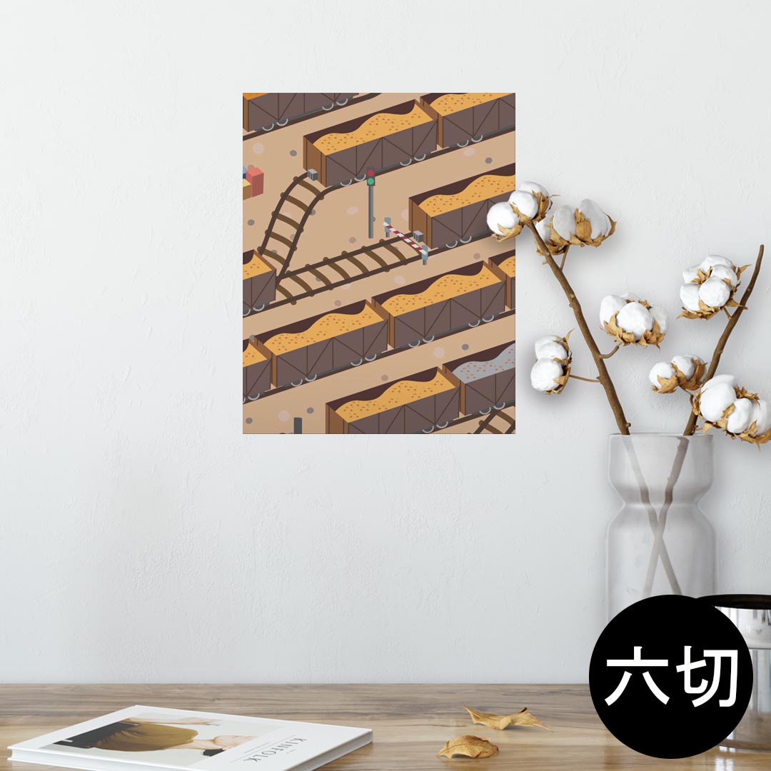 ポスター ウォールステッカー シール式ステッカー 飾り 203×254 六つ切り 写真 フォト 壁 インテリア ..