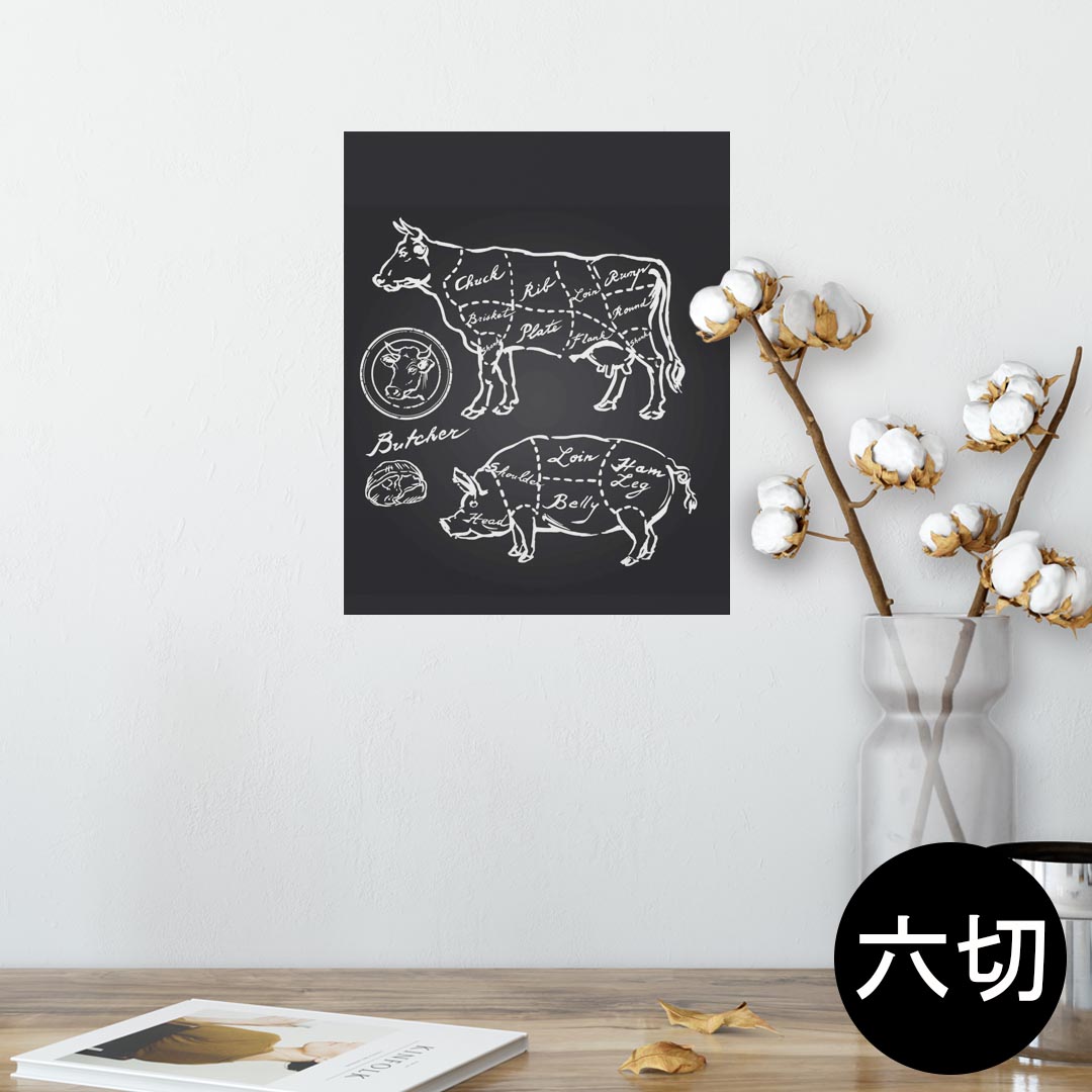 ポスター ウォールステッカー シール式ステッカー 飾り 203×254 六つ切り 写真 フォト 壁 インテリア ..