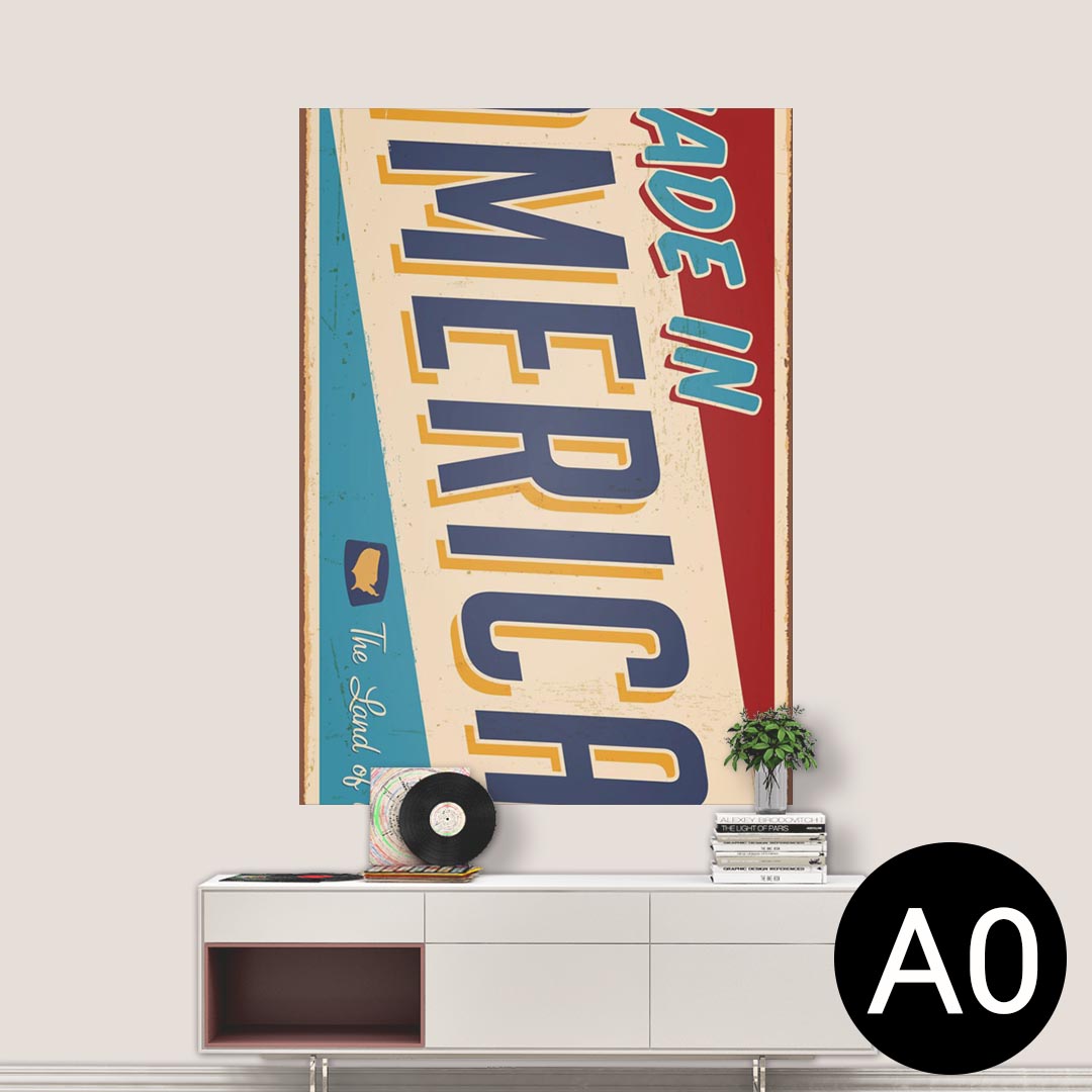 ポステッカー ポスター ウォールステッカー シール式ステッカー 飾り 841mm×1189mm A0 写真 フォト 壁 ..