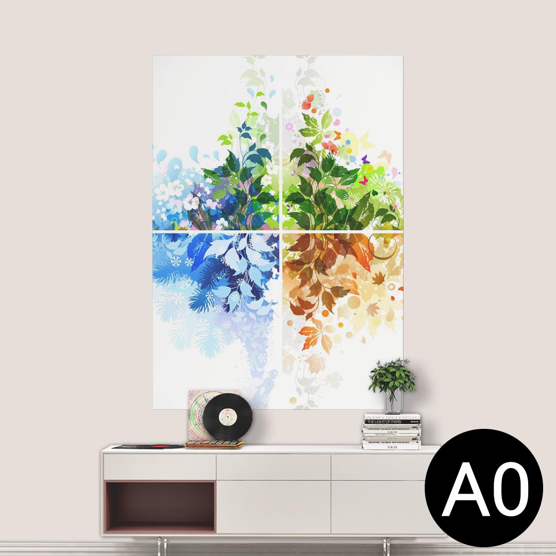 ポステッカー ポスター ウォールステッカー シール式ステッカー 飾り 841mm×1189mm A0 写真 フォト 壁 ..