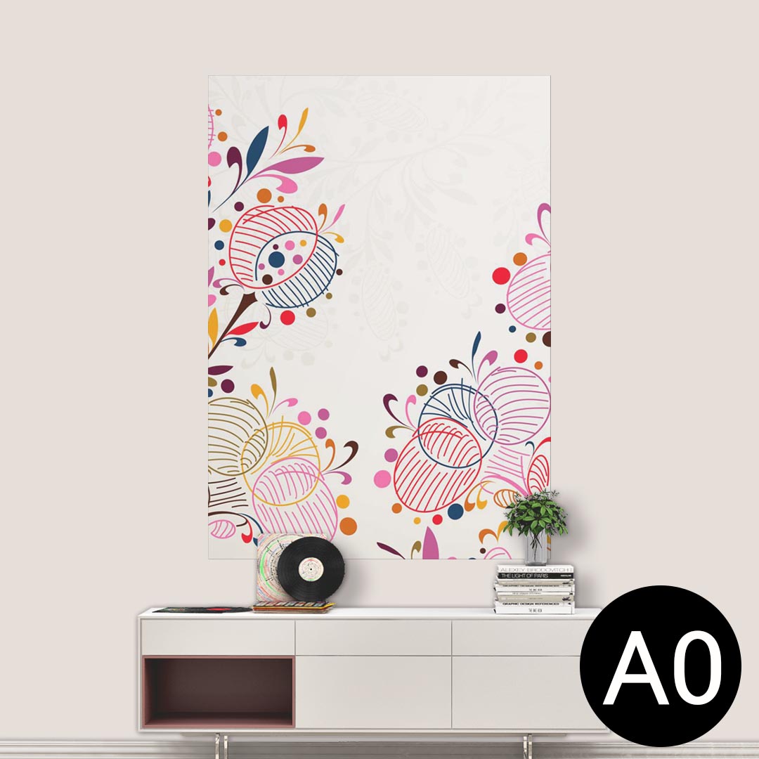 ポステッカー ポスター ウォールステッカー シール式ステッカー 飾り 841mm×1189mm A0 写真 フォト 壁 ..