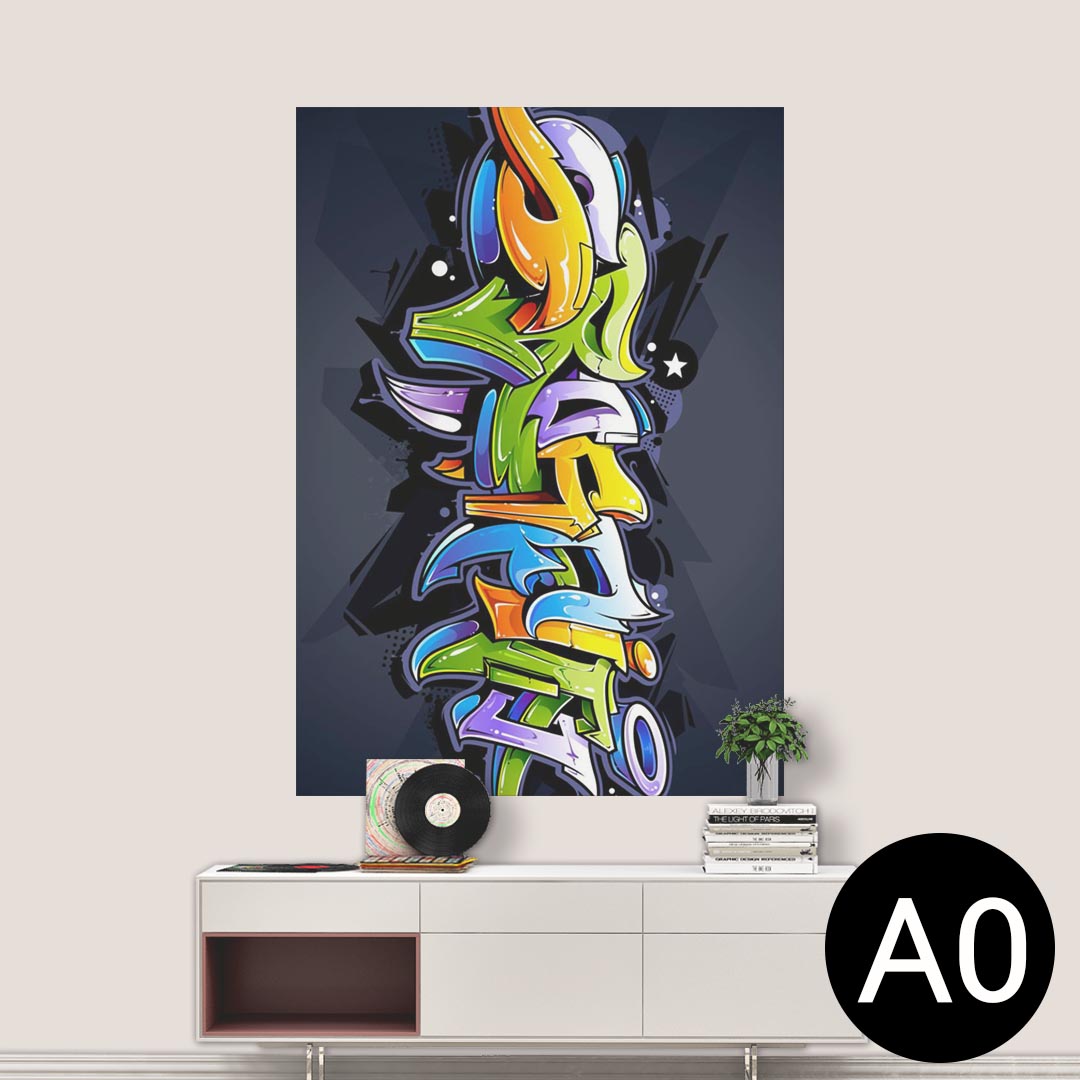 ポステッカー ポスター ウォールステッカー シール式ステッカー 飾り 841mm×1189mm A0 写真 フォト 壁 ..