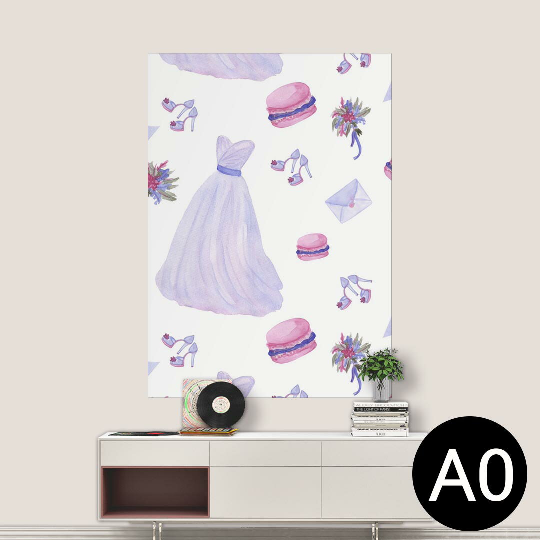 ポステッカー ポスター ウォールステッカー シール式ステッカー 飾り 841mm×1189mm A0 写真 フォト 壁 インテリア おしゃれ 剥がせる wall sticker poster 011413 おしゃれ ファッション マカロン