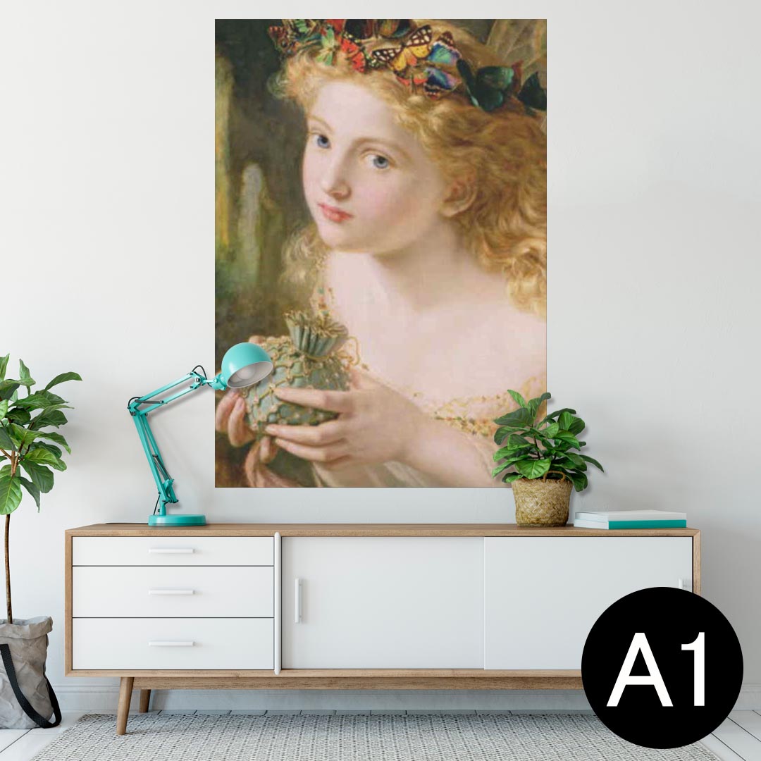 ポスター ウォールステッカー シール式ステッカー 飾り 594×841mm A1 写真 フォト 壁 インテリア おしゃれ 剥がせるwall sticker poster 003199 人物 絵画 イラスト