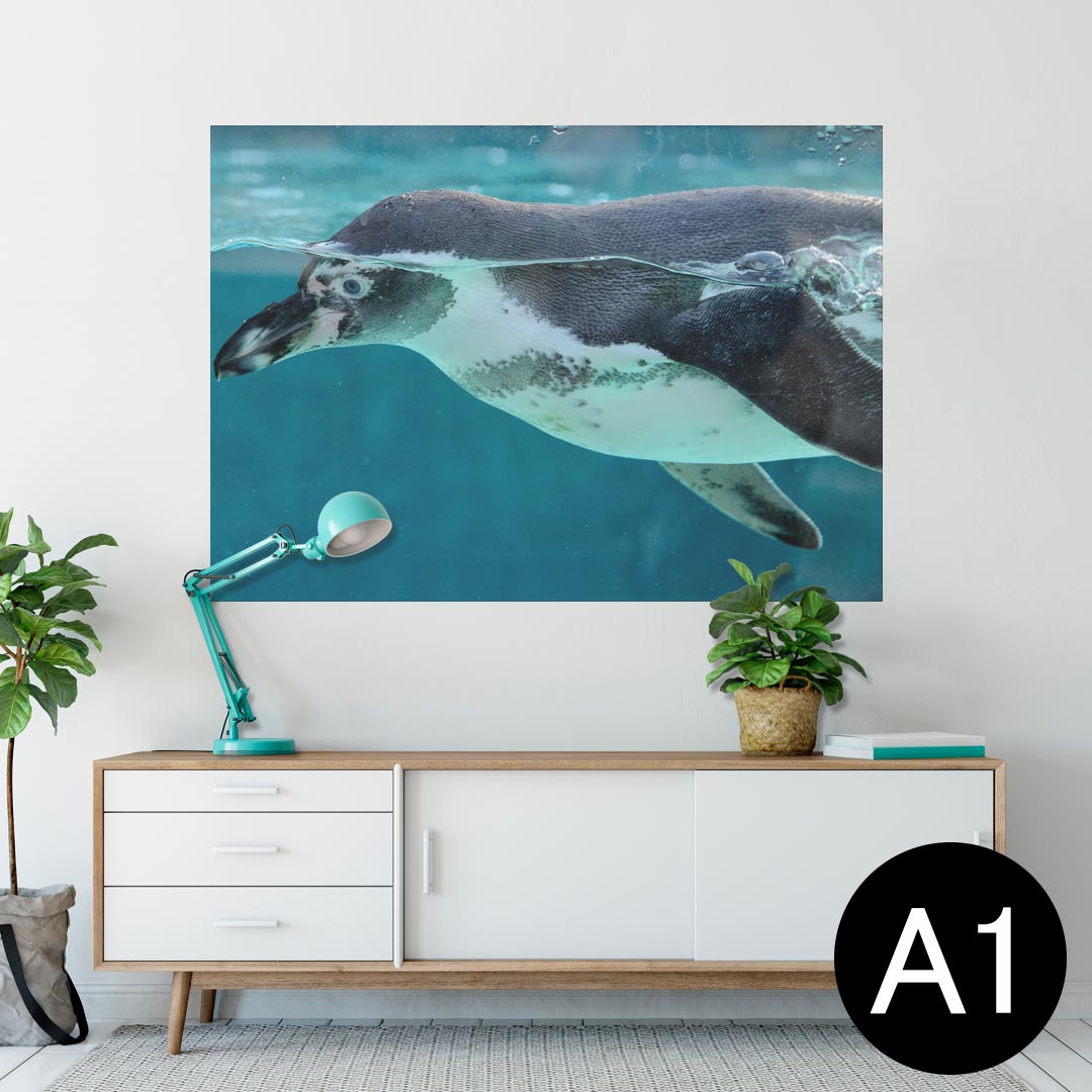 ポスター ウォールステッカー シール式ステッカー 飾り 594×841mm A1 写真 フォト 壁 インテリア おし..