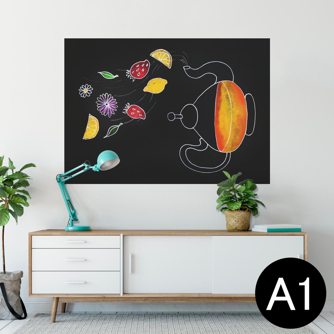 ポスター ウォールステッカー シール式ステッカー 飾り 594×841mm A1 写真 フォト 壁 インテリア おし..