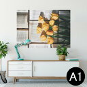 ポスター ウォールステッカー シール式ステッカー 飾り 594×841mm A1 写真 フォト 壁 インテリア おしゃれ 剥がせるwall sticker poster 023918 花 フラワー チューリップ