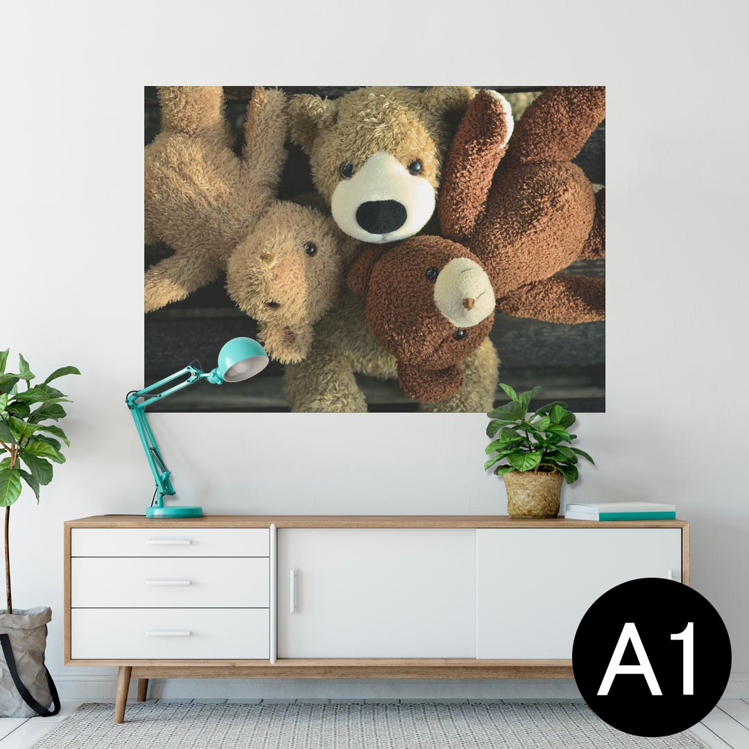 ポスター ウォールステッカー シール式ステッカー 飾り 594×841mm A1 写真 フォト 壁 インテリア おし..