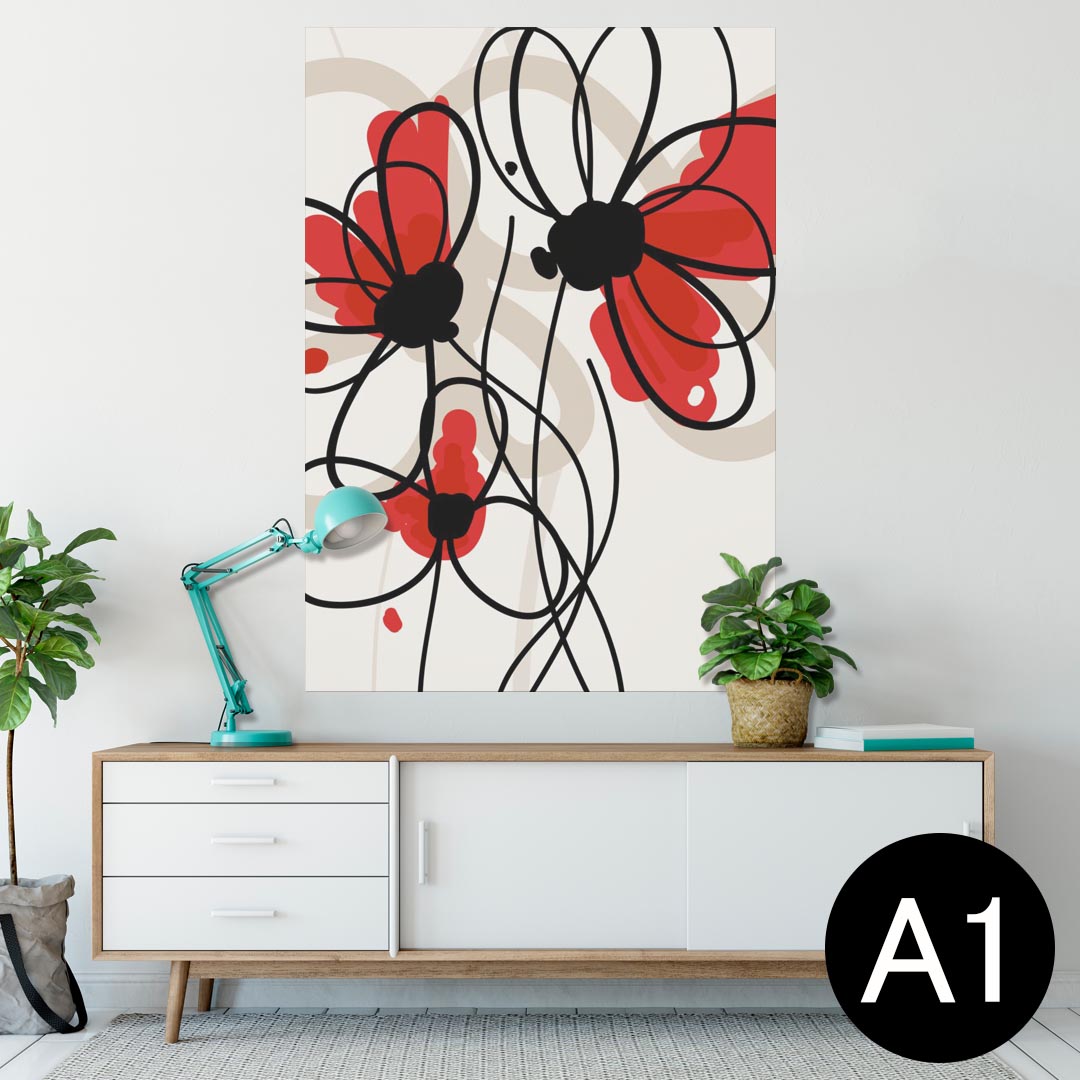 ポスター ウォールステッカー シール式ステッカー 飾り 594×841mm A1 写真 フォト 壁 インテリア おし..