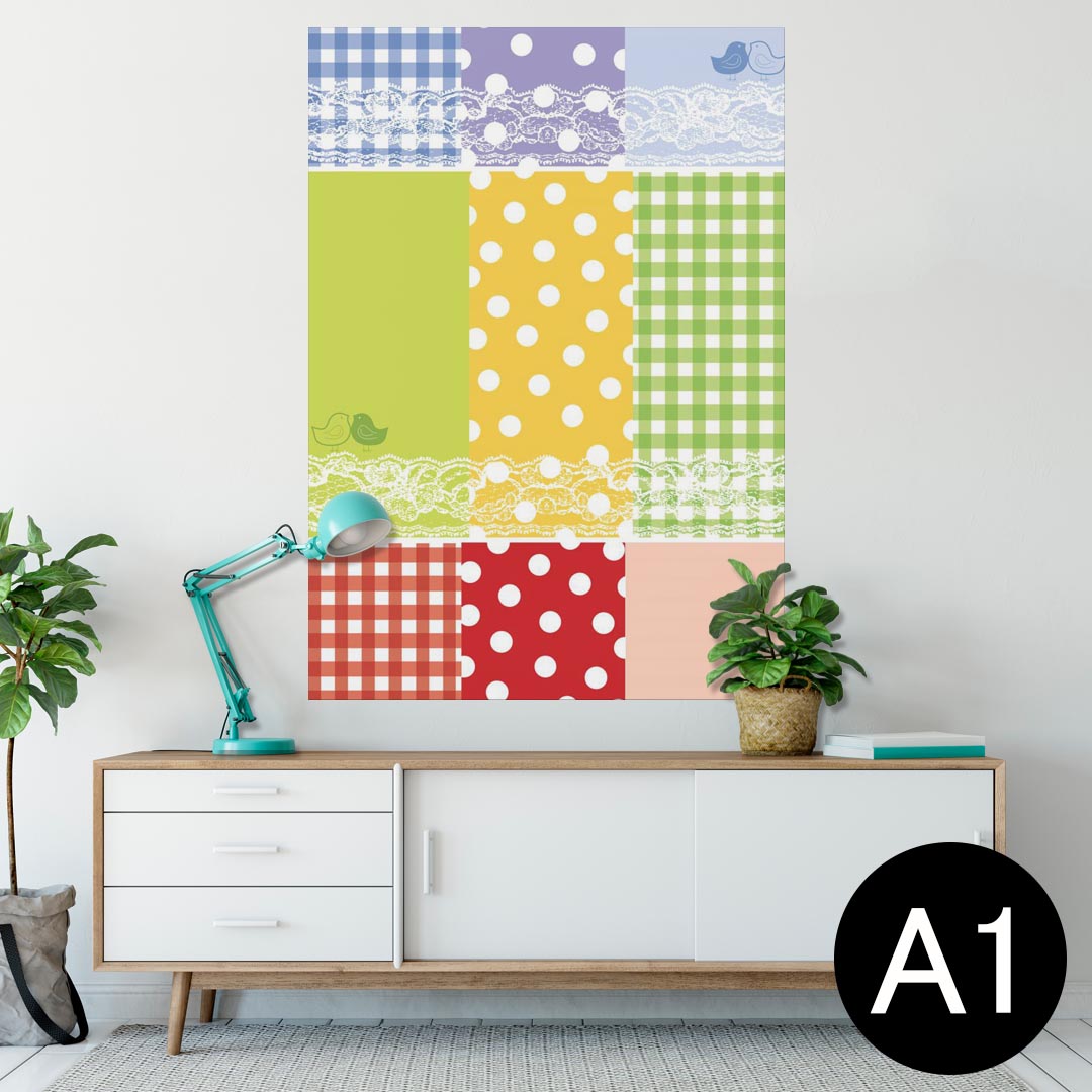 ポスター ウォールステッカー シール式ステッカー 飾り 594×841mm A1 写真 フォト 壁 インテリア おし..