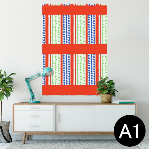 ポスター ウォールステッカー シール式ステッカー 飾り 594×841mm A1 写真 フォト 壁 インテリア おしゃれ 剥がせるwall sticker poster 005660 模様 赤 青 ポスター ウォールステッカー シール式ステッカー 飾り 594×841mm A1 写真 フォト 壁 インテリア おしゃれ 剥がせるwall sticker poster 005660 模様 赤 青
