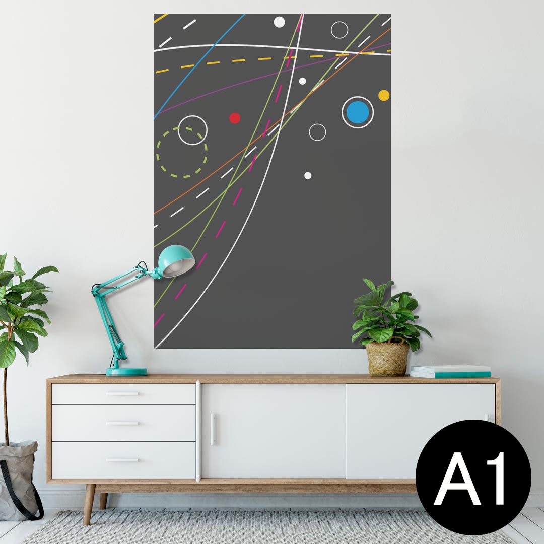 ポスター ウォールステッカー シール式ステッカー 飾り 594×841mm A1 写真 フォト 壁 インテリア おし..