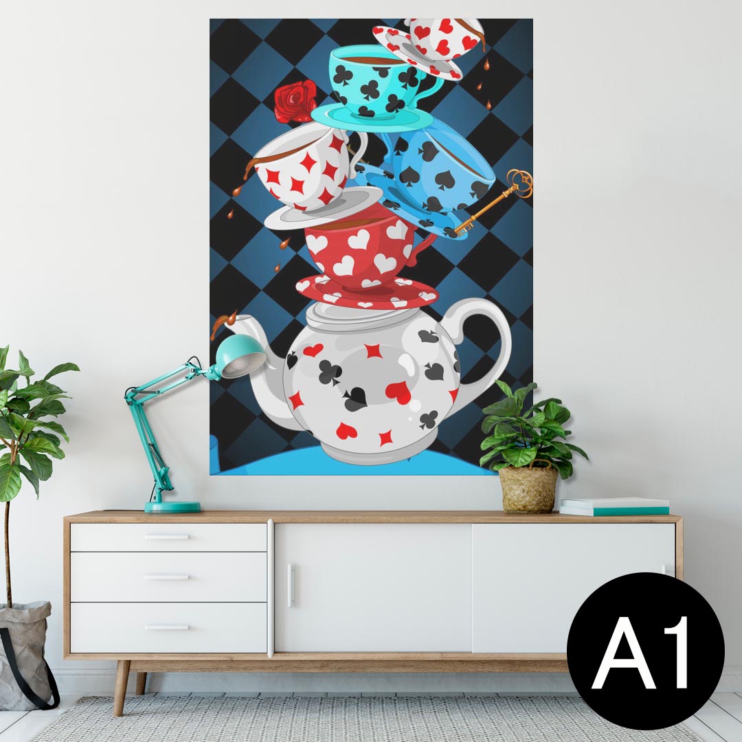 ポスター ウォールステッカー シール式ステッカー 飾り 594×841mm A1 写真 フォト 壁 インテリア おし..