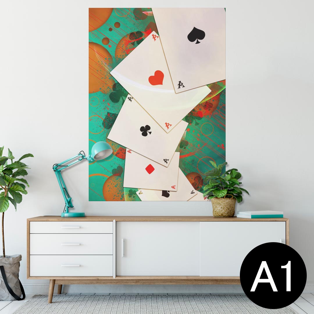 ポスター ウォールステッカー シール式ステッカー 飾り 594×841mm A1 写真 フォト 壁 インテリア おし..