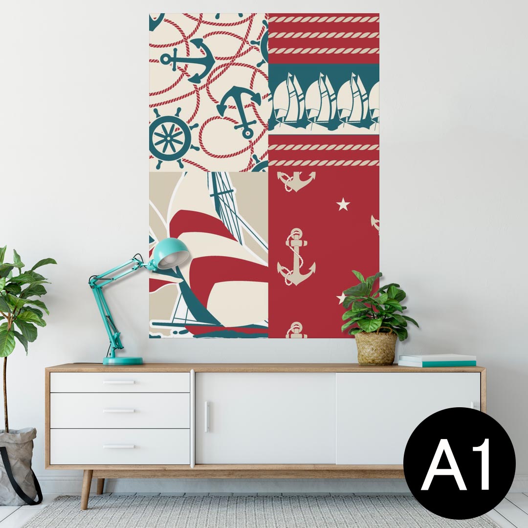 ポスター ウォールステッカー シール式ステッカー 飾り 594×841mm A1 写真 フォト 壁 インテリア おし..