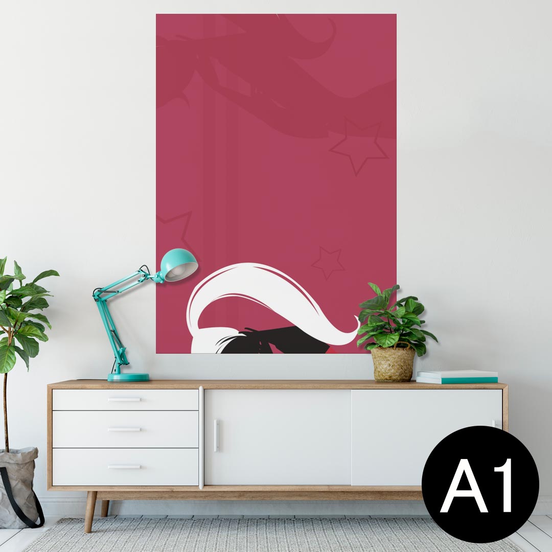 ポスター ウォールステッカー シール式ステッカー 飾り 594×841mm A1 写真 フォト 壁 インテリア おし..