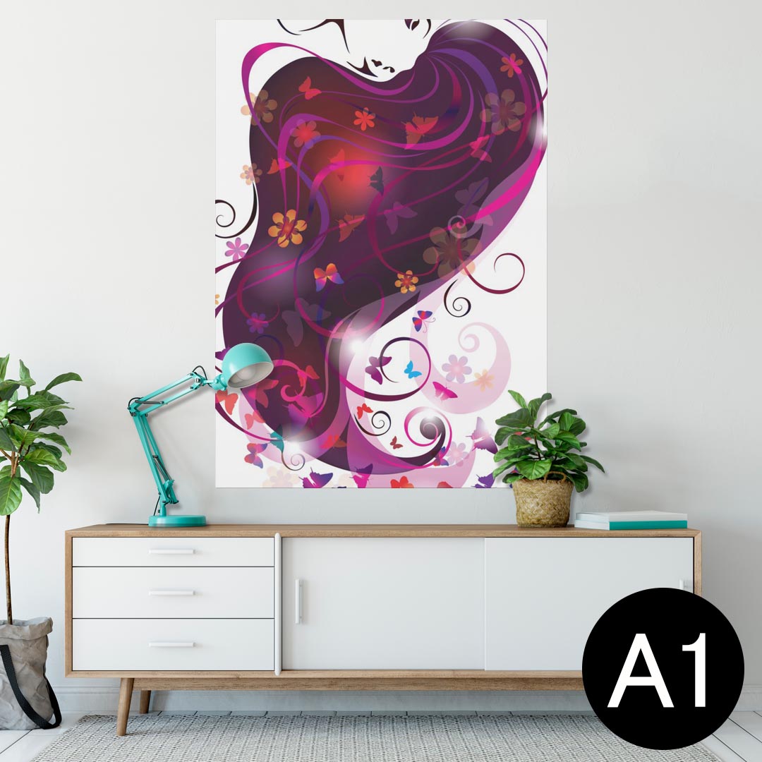 ポスター ウォールステッカー シール式ステッカー 飾り 594×841mm A1 写真 フォト 壁 インテリア おし..