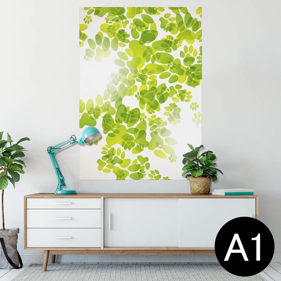 ポスター ウォールステッカー シール式ステッカー 飾り 594×841mm A1 写真 フォト 壁 インテリア おし..