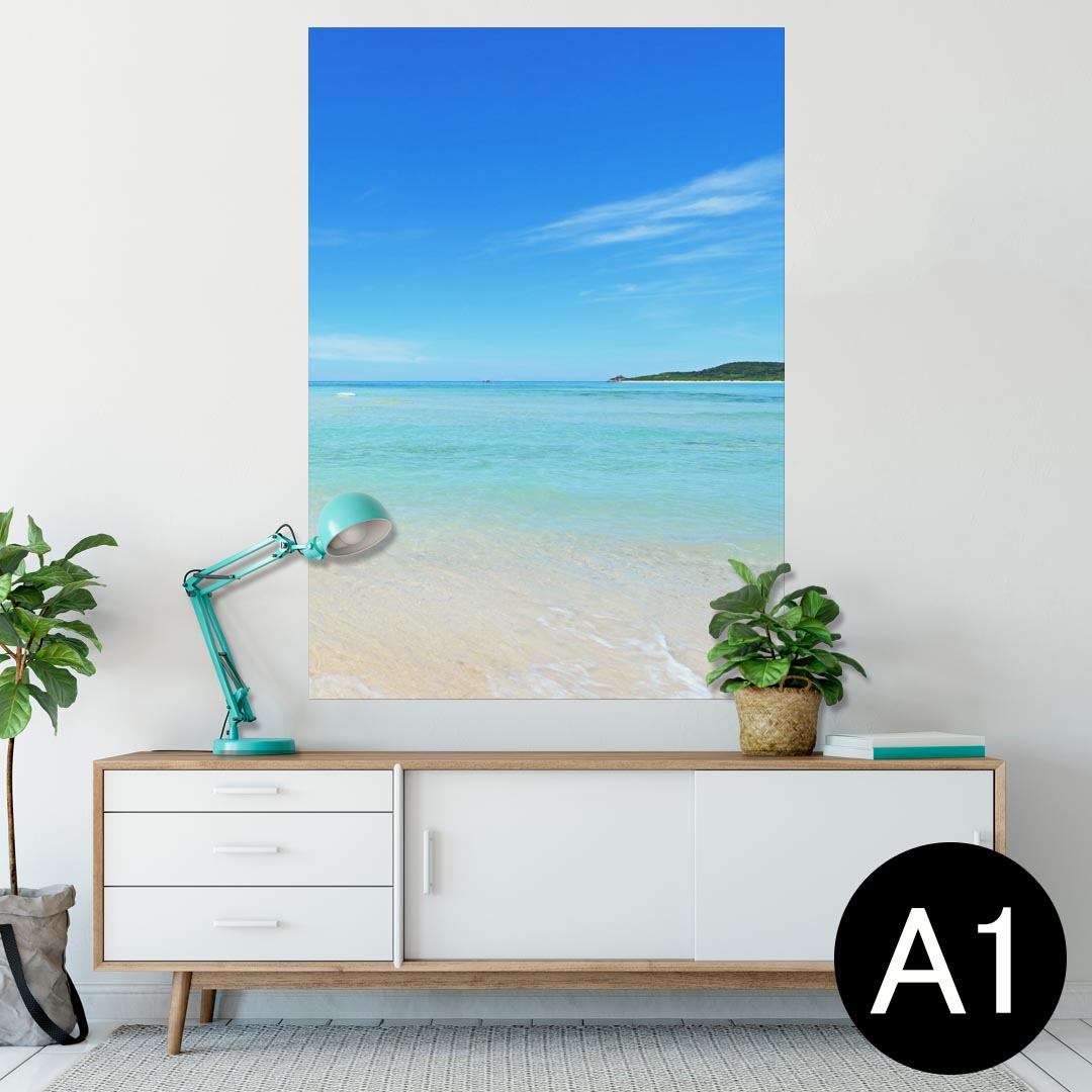 ポスター ウォールステッカー シール式ステッカー 飾り 594×841mm A1 写真 フォト 壁 インテリア おし..