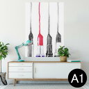 ポスター ウォールステッカー シール式ステッカー 飾り 594×841mm A1 写真 フォト 壁 インテリア おしゃれ 剥がせるwall sticker poster 010913 メイク 口紅 化粧