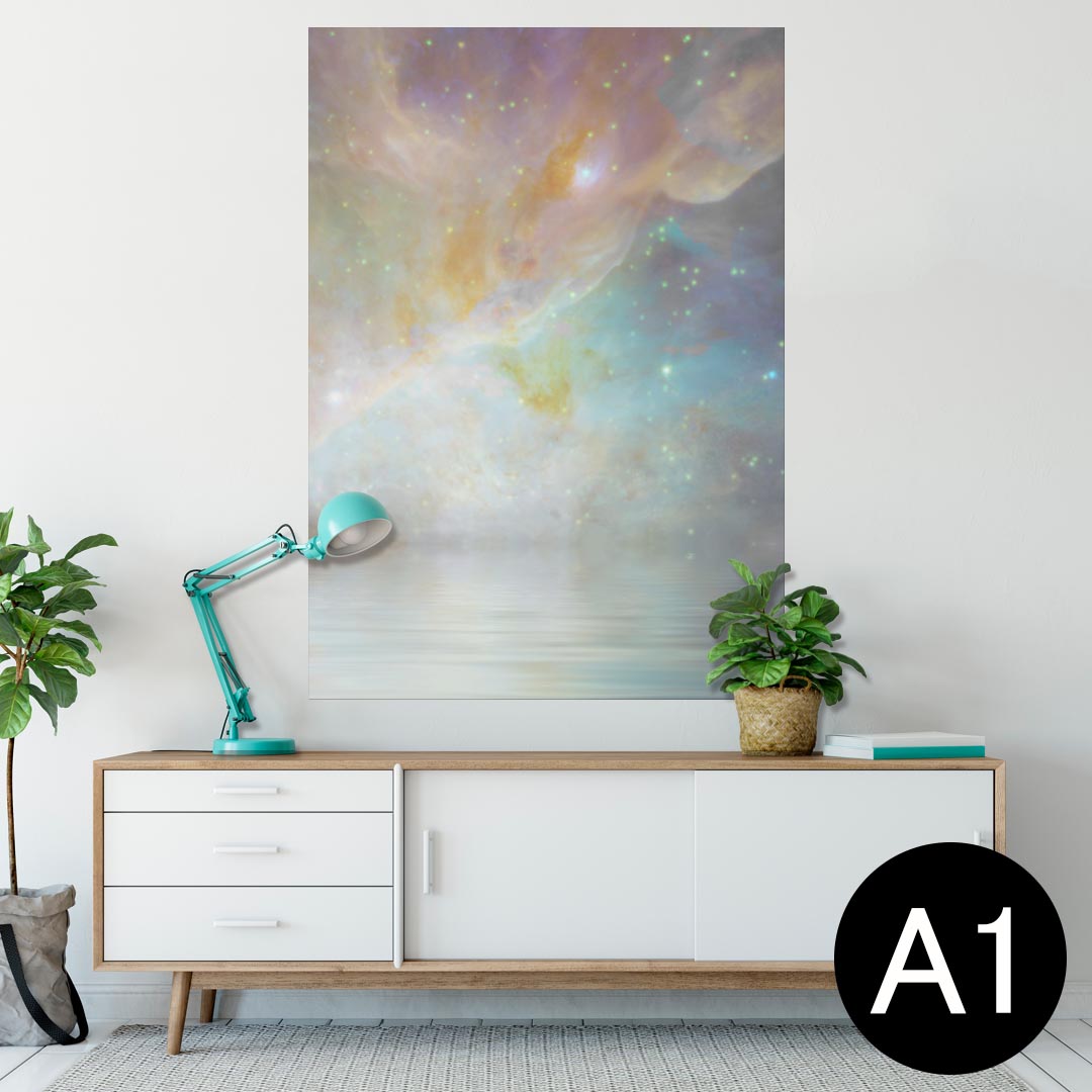 ポスター ウォールステッカー シール式ステッカー 飾り 594×841mm A1 写真 フォト 壁 インテリア おし..