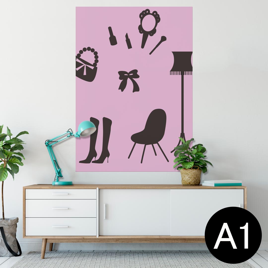 ポスター ウォールステッカー シール式ステッカー 飾り 594×841mm A1 写真 フォト 壁 インテリア おしゃれ 剥がせるwall sticker poster 012791 おしゃれ　服　くつ