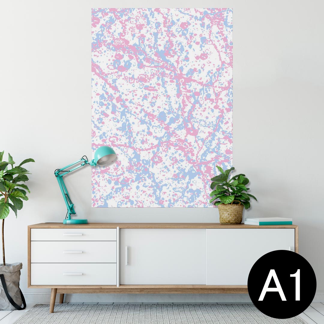 ポスター ウォールステッカー シール式ステッカー 飾り 594×841mm A1 写真 フォト 壁 インテリア おしゃれ 剥がせるwall sticker poster 012812 ペイント 柄 絵の具