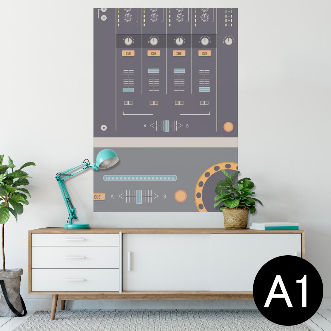 ポスター ウォールステッカー シール式ステッカー 飾り 594×841mm A1 写真 フォト 壁 インテリア おし..