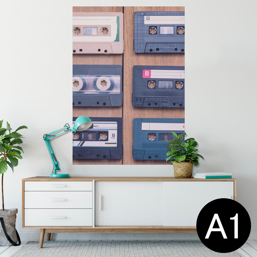 ポスター ウォールステッカー シール式ステッカー 飾り 594×841mm A1 写真 フォト 壁 インテリア おし..