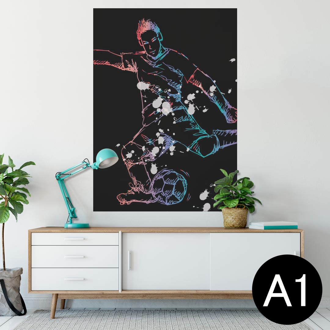 ポスター ウォールステッカー シール式ステッカー 飾り 594×841mm A1 写真 フォト 壁 インテリア おし..