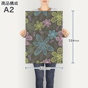 アートパネル 絵 絵画 飾り 選べるサイズ 420×594 mm A2 モダン 玄関 写真 フォト インテリア おしゃれ 000738 花　黒板 3