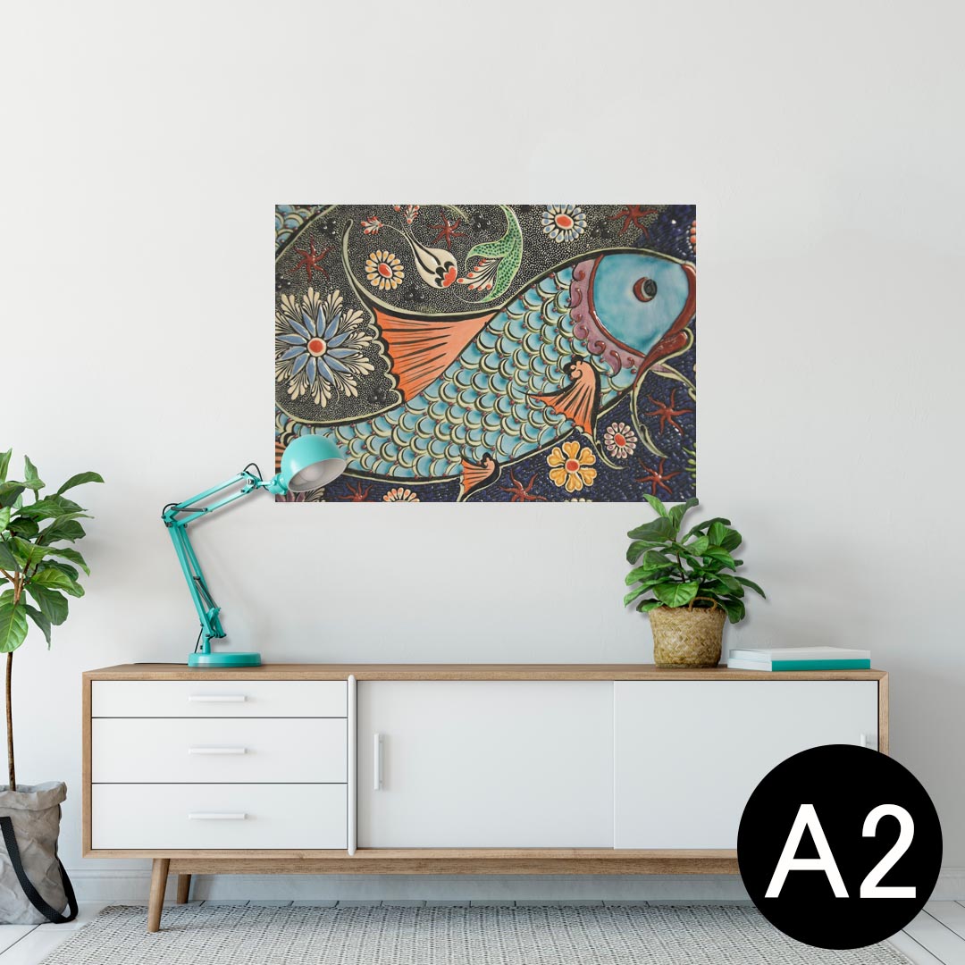 ポスター ウォールステッカー シール式ステッカー 飾り 420×594mm A2 写真 フォト 壁 インテリア おし..