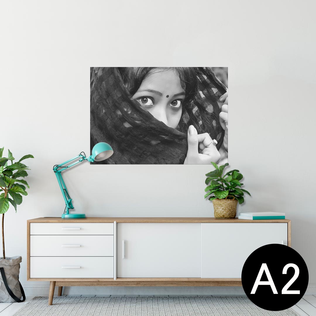 ポスター ウォールステッカー シール式ステッカー 飾り 420×594mm A2 写真 フォト 壁 インテリア おし..