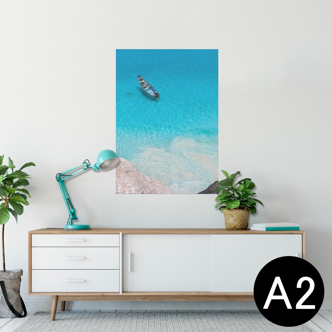 ポスター ウォールステッカー シール式ステッカー 飾り 420×594mm A2 写真 フォト 壁 インテリア おし..