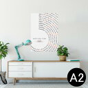 ポスター ウォールステッカー シール式ステッカー 飾り 420×594mm A2 写真 フォト 壁 インテリア おしゃれ 剥がせる wall sticker poster 008352 2015 カレンダー シンプル