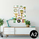 ポスター ウォールステッカー シール式ステッカー 飾り 420×594mm A2 写真 フォト 壁 インテリア おしゃれ 剥がせる wall sticker poster 010915 レゲエ 音楽 ミュージック