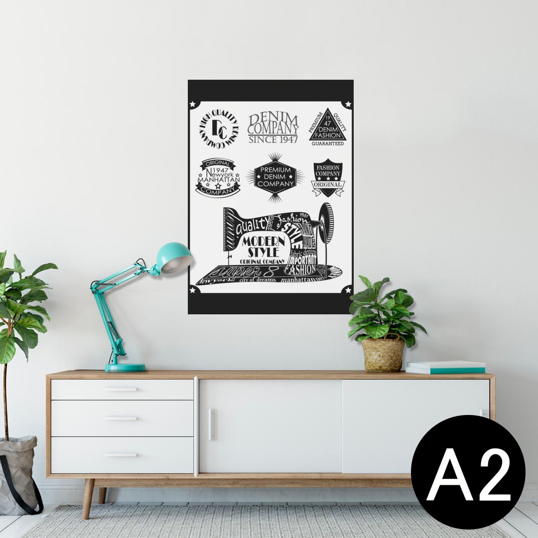 ポスター ウォールステッカー シール式ステッカー 飾り 420×594mm A2 写真 フォト 壁 インテリア おし..