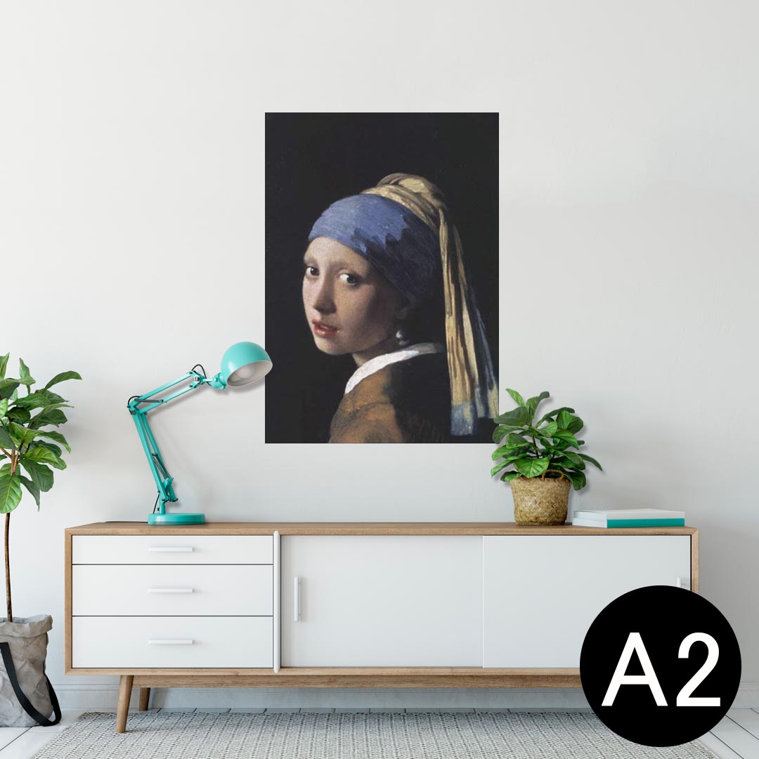 ポスター ウォールステッカー シール式ステッカー 飾り 420×594mm A2 写真 フォト 壁 インテリア おしゃれ 剥がせる wall sticker poster 011470 イラスト　人物　絵画