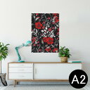 ポスター ウォールステッカー シール式ステッカー 飾り 420×594mm A2 写真 フォト 壁 インテリア おしゃれ 剥がせる wall sticker poster 011845 模様 自転車 ブルー