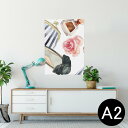 ポスター ウォールステッカー シール式ステッカー 飾り 420×594mm A2 写真 フォト 壁 インテリア おしゃれ 剥がせる wall sticker p...