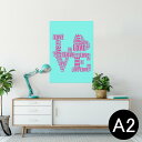 |X^[ EH[XebJ[ V[XebJ[  420~594mm A2 ʐ^ tHg  CeA   wall sticker poster 012828 love@p@