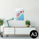 ポスター ウォールステッカー シール式ステッカー 飾り 297×420mm A3 写真 フォト 壁 インテリア おしゃれ 剥がせる wall sticker poster 003514 ネイル おしゃれ 写真