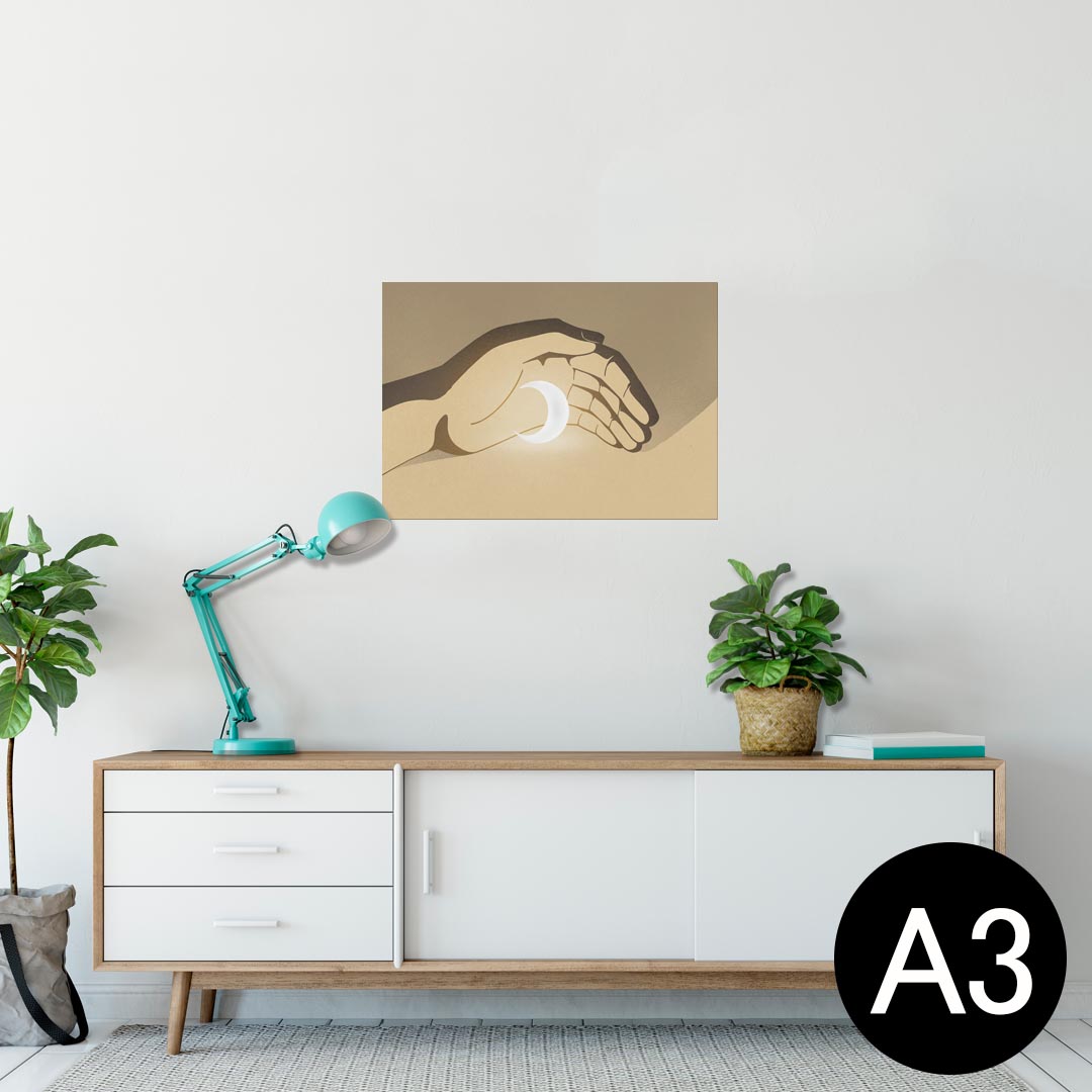 ポスター ウォールステッカー シール式ステッカー 飾り 297×420mm A3 写真 フォト 壁 インテリア おし..