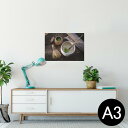 ポスター ウォールステッカー シール式ステッカー 飾り 297×420mm A3 写真 フォト 壁 インテリア おしゃれ 剥がせる wall sticker poster 023557 お茶 抹茶 茶道 日本 和