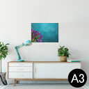 ポスター ウォールステッカー シール式ステッカー 飾り 297×420mm A3 写真 フォト 壁 インテリア おしゃれ 剥がせる wall sticker poster 025717 花 チューリップ