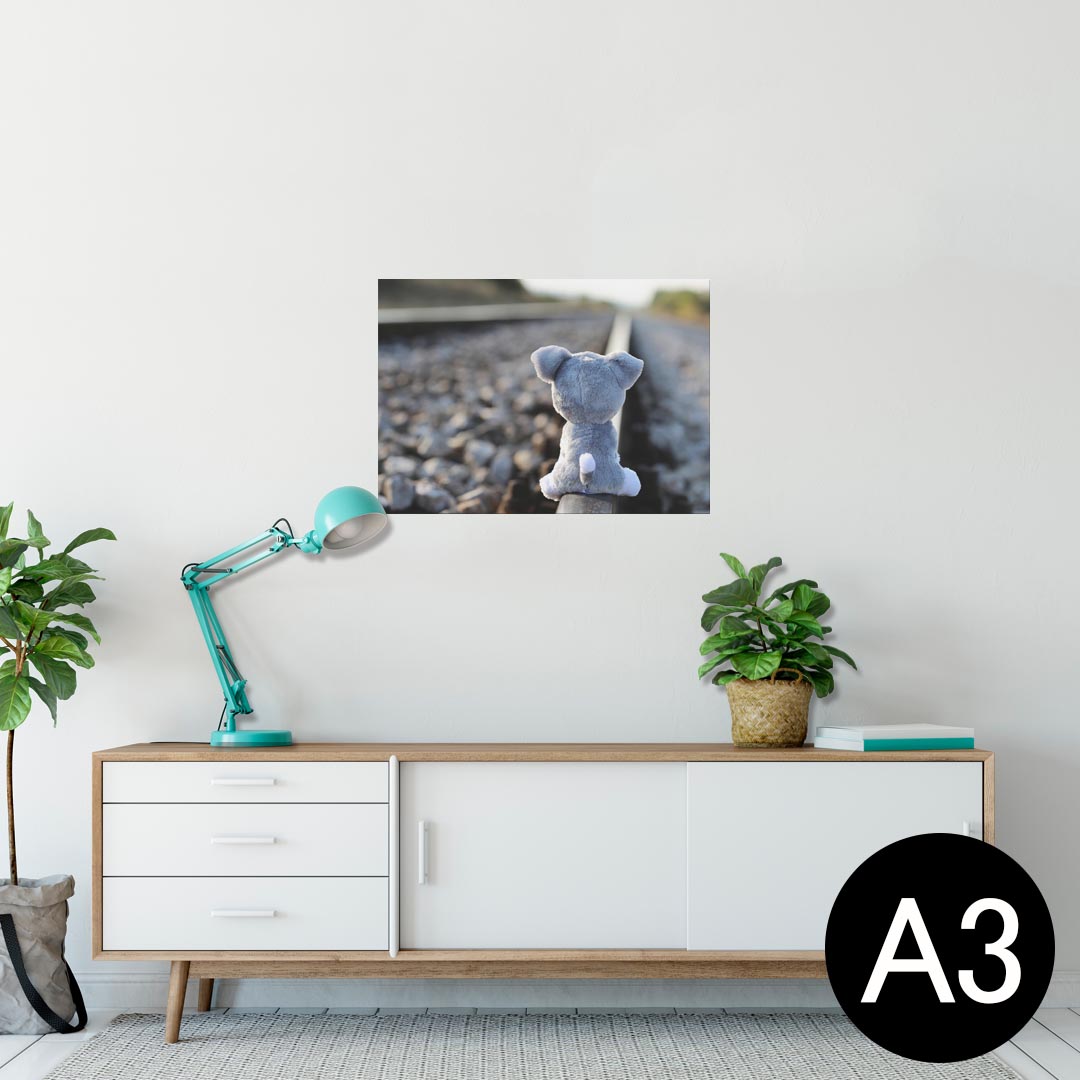 ポスター ウォールステッカー シール式ステッカー 飾り 297×420mm A3 写真 フォト 壁 インテリア おし..